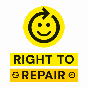 Right to repair logo STACKED 300x300