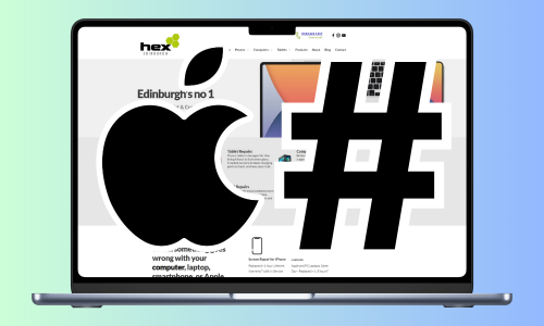 How to get hashtag (#) on Macbook?