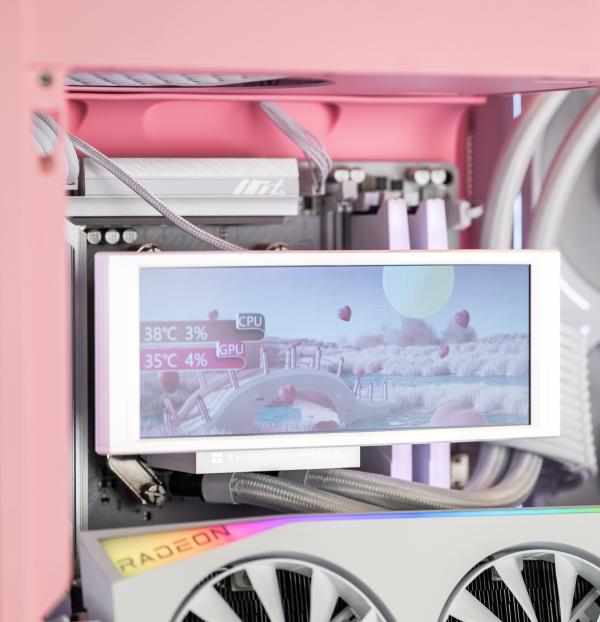 hex edinburgh pink gaming pc custom build rgb white 3