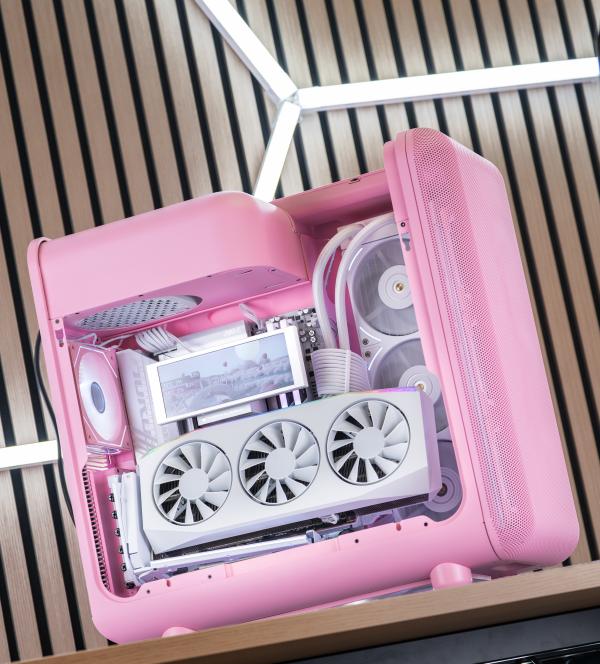 hex edinburgh pink gaming pc custom build rgb white 6