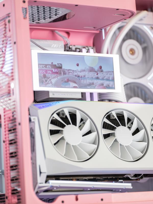 hex edinburgh pink gaming pc custom build rgb white 5