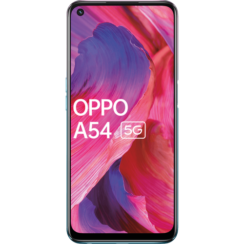 small oppo a54 blue front e09fd78226